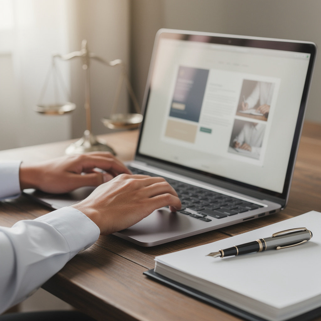 Chelsea M Thouvenot San Diego designs professional websites for law firms in San Diego, California