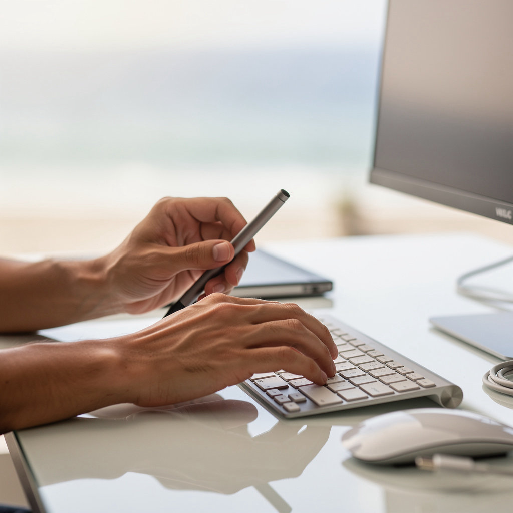 Chelsea M Thouvenot San Diego web design team collaborating on a custom business website project in San Diego